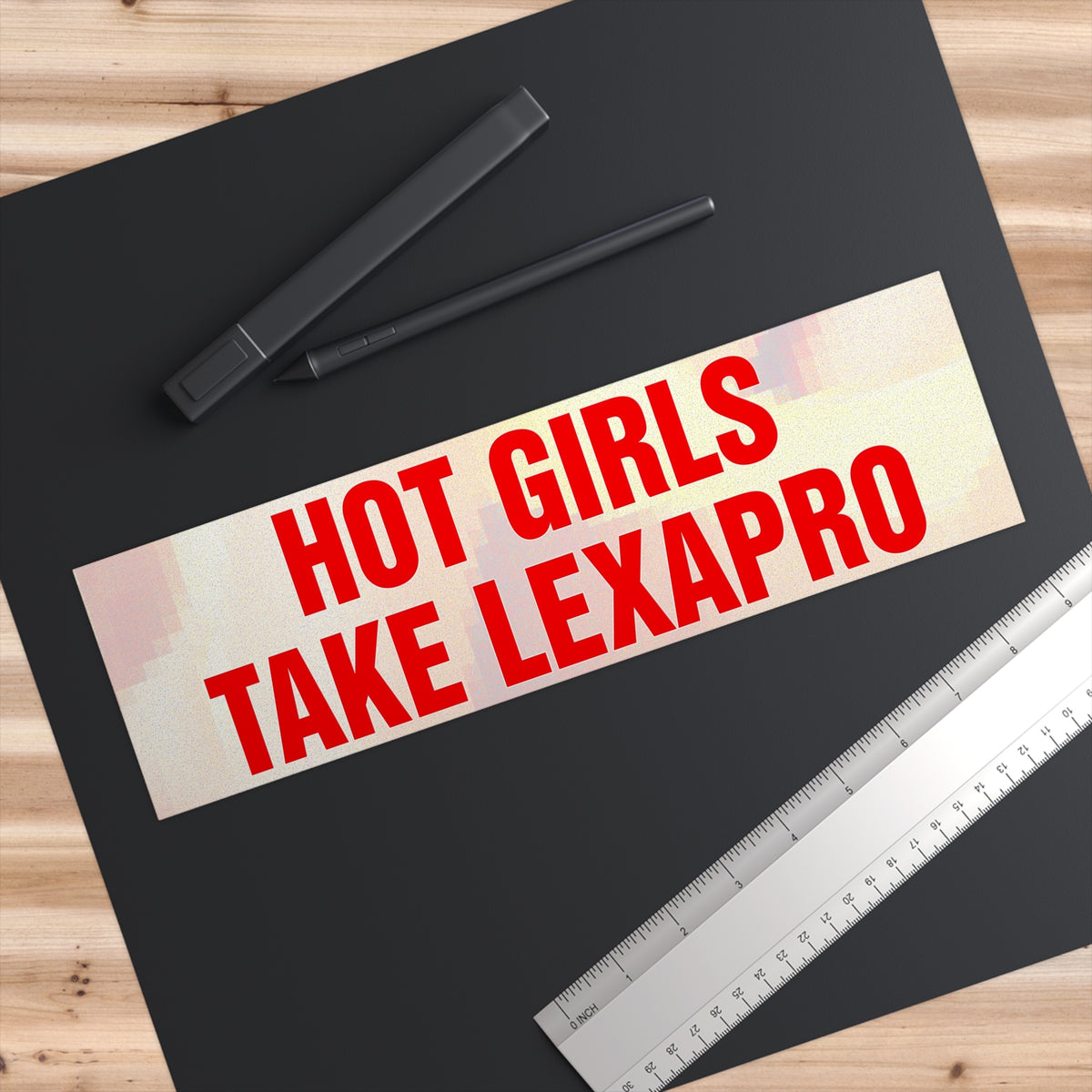 "HOT GIRLS TAKE..." Bumper Stickers