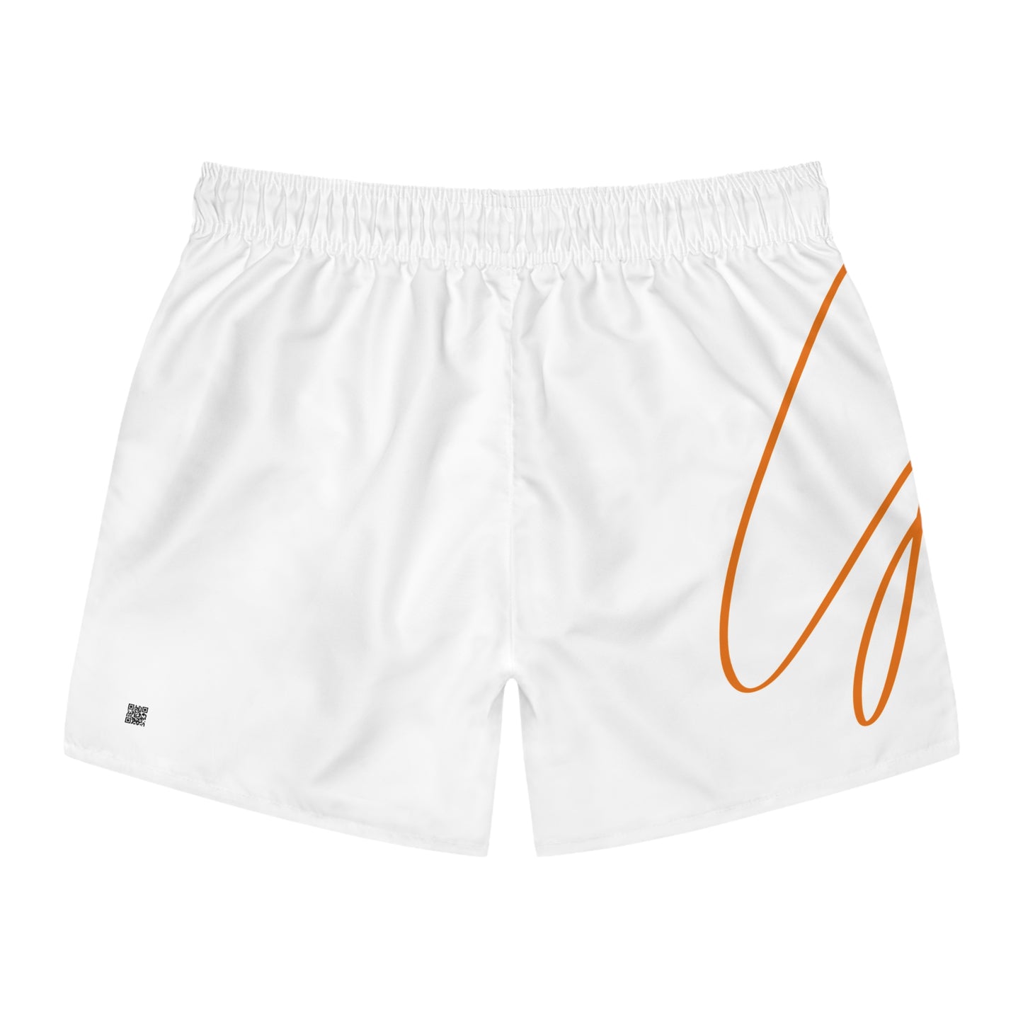 White "George" Swim Trunks
