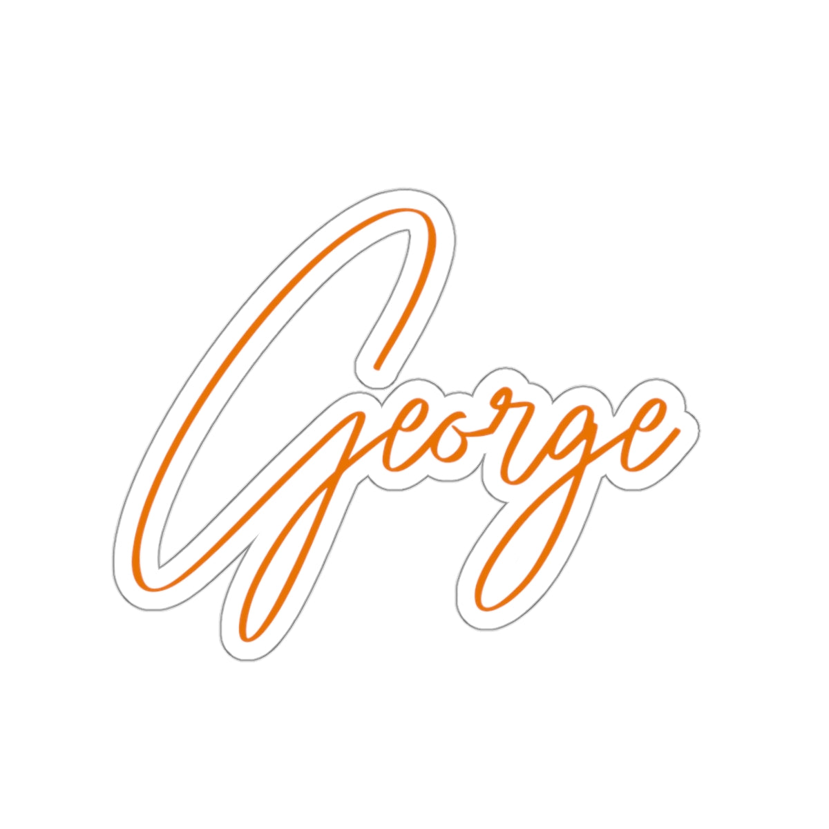 "George" stickers