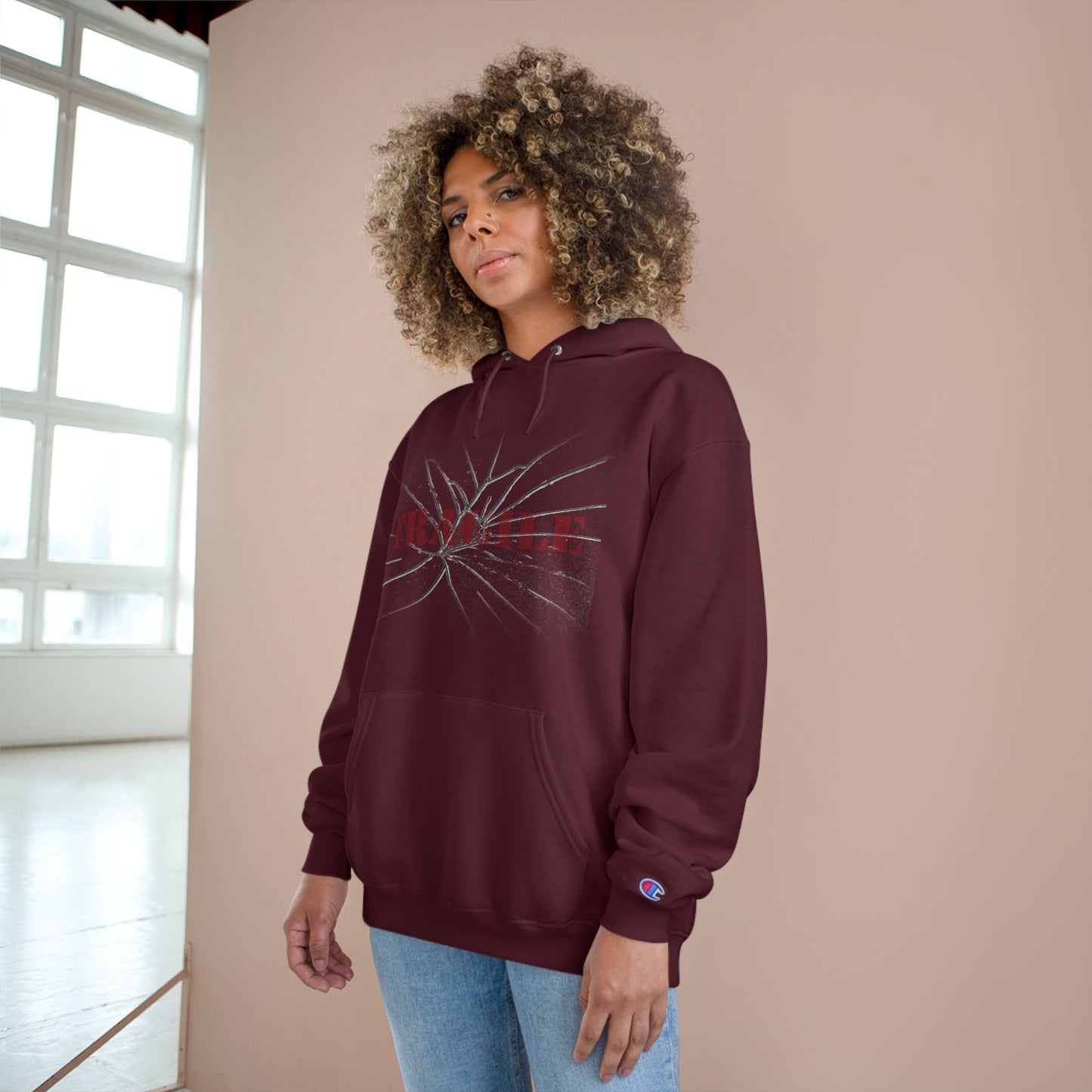 "Fragile" Traditional Hoodie
