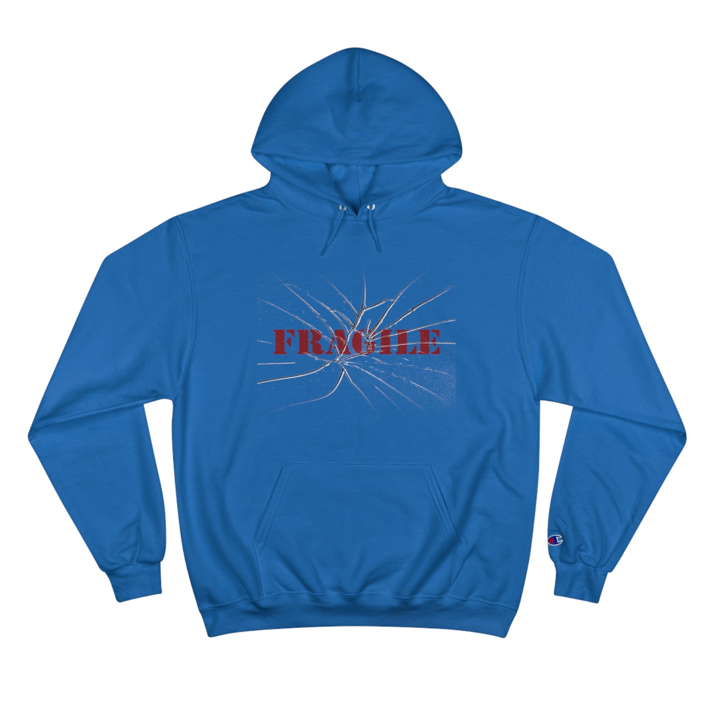 "Fragile" Traditional Hoodie