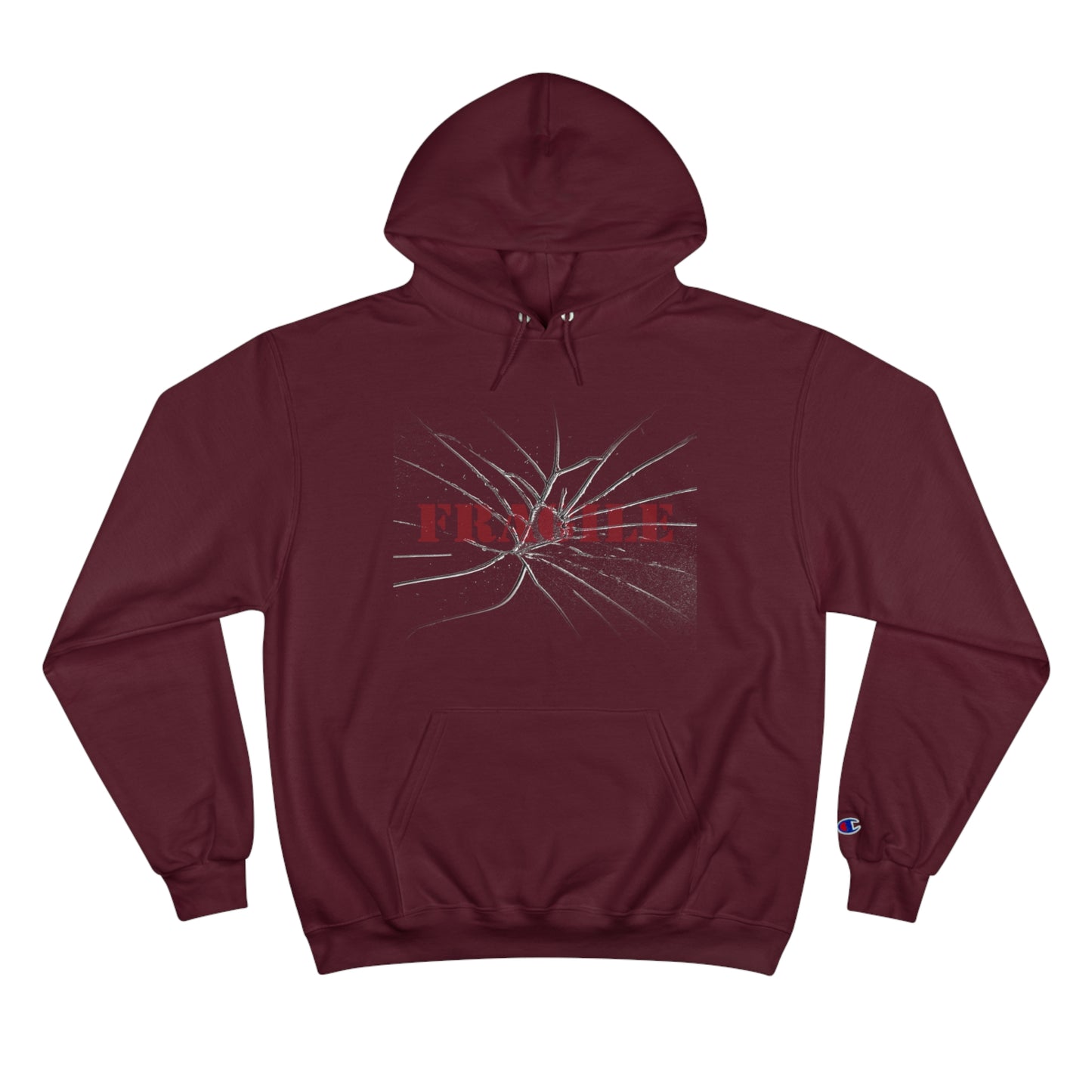 "Fragile" Traditional Hoodie
