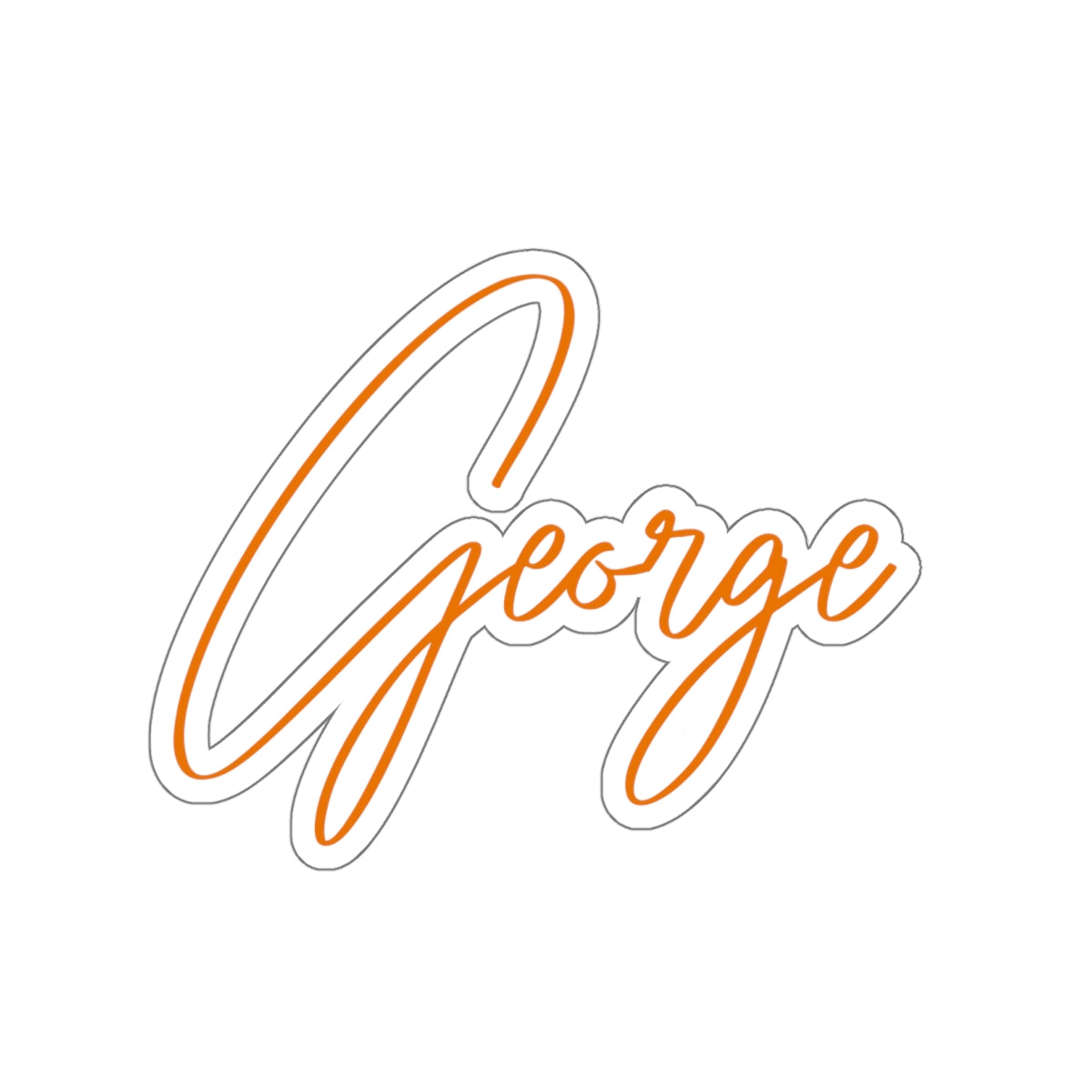 "George" stickers