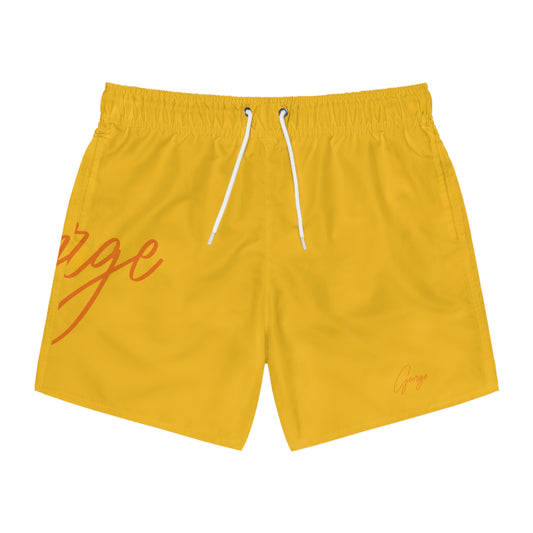 Yellow "George" Swim Trunks
