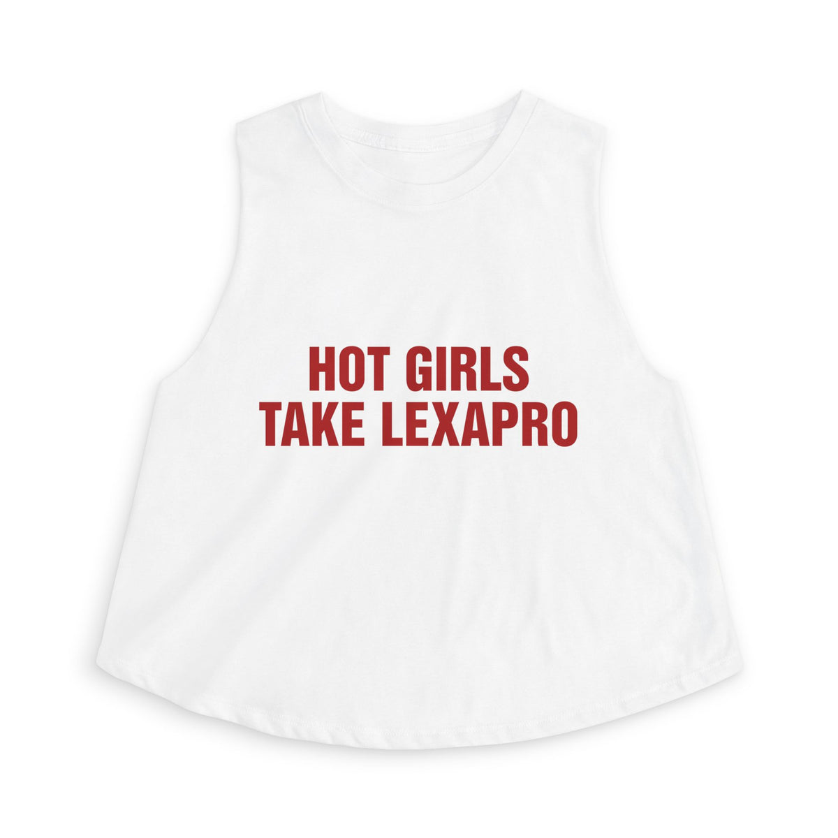 "HOT GIRLS TAKE..." Crop Top